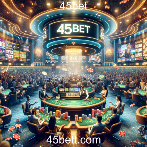 Explore a Experiência de Jogos Ao Vivo no 45bet