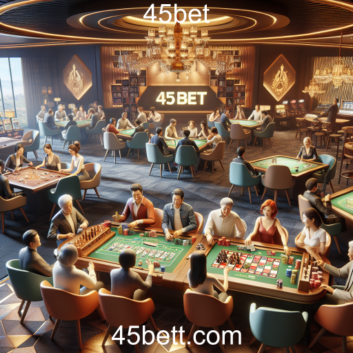 Descubra a Diversão dos Jogos de Mesa na 45bet
